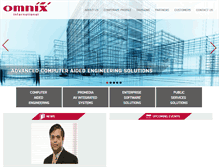 Tablet Screenshot of omnix.com